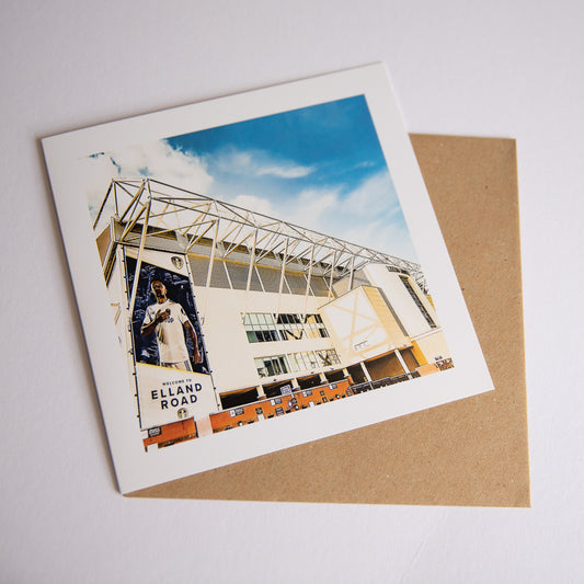 Elland Road Stadium - Leeds United art card