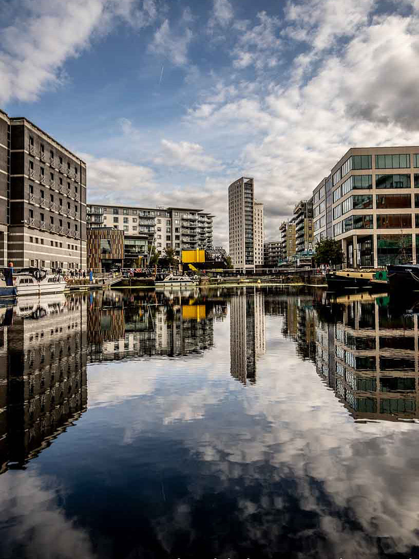Leeds Dock Reflection