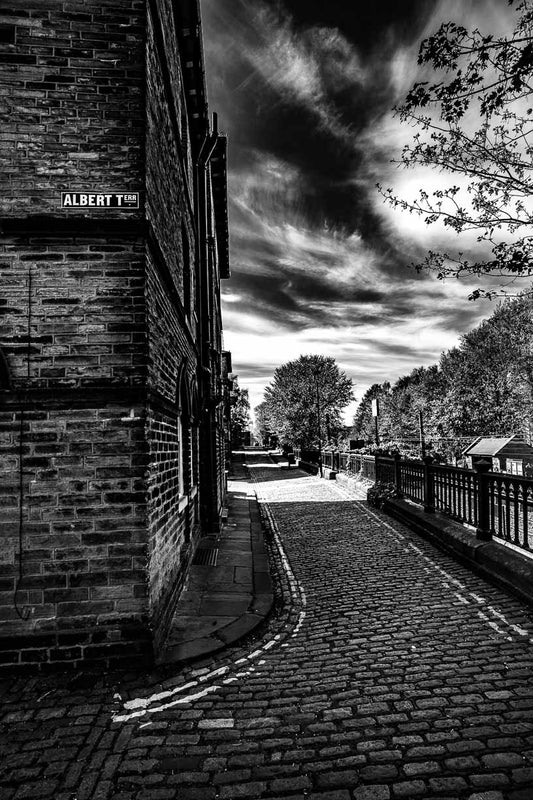 Albert Terrace, Saltaire print