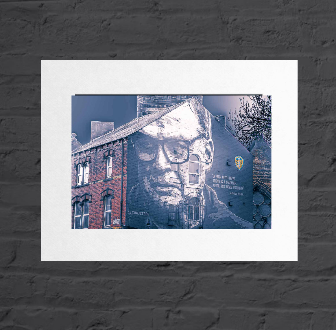 Bielsa Mural colour print, Hyde Park Corner Leeds