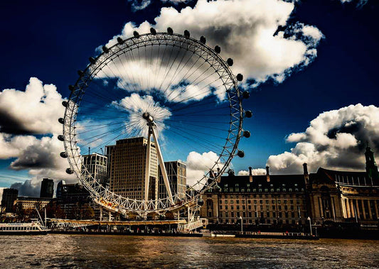 The London Eye from The Thames