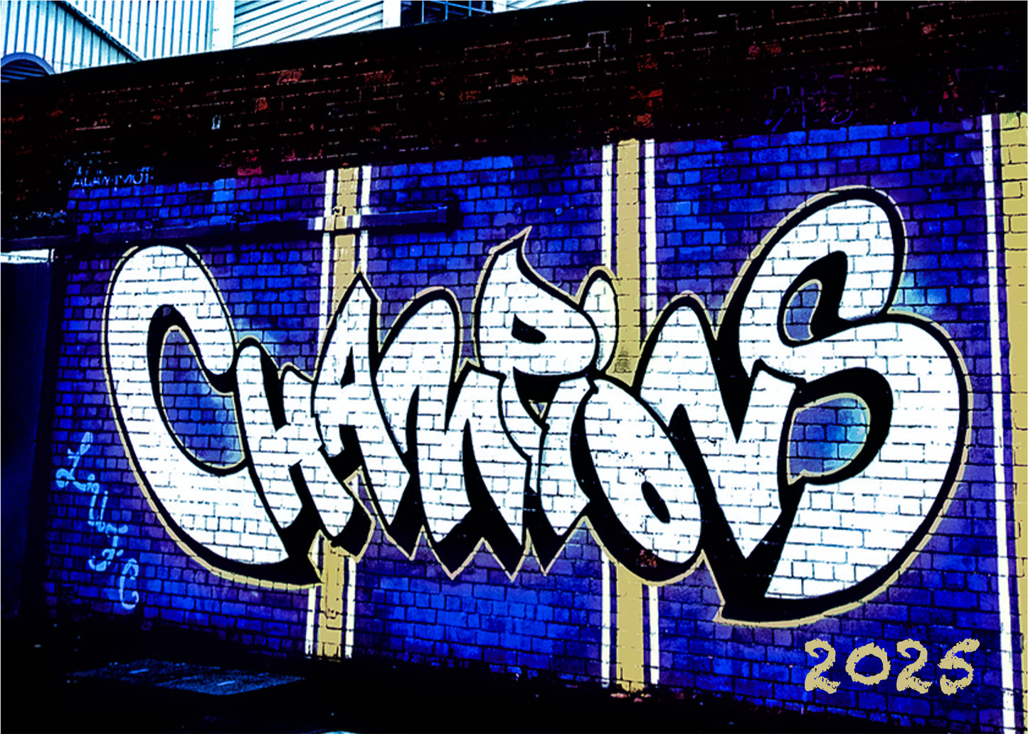 Elland Road Champions 2025 print