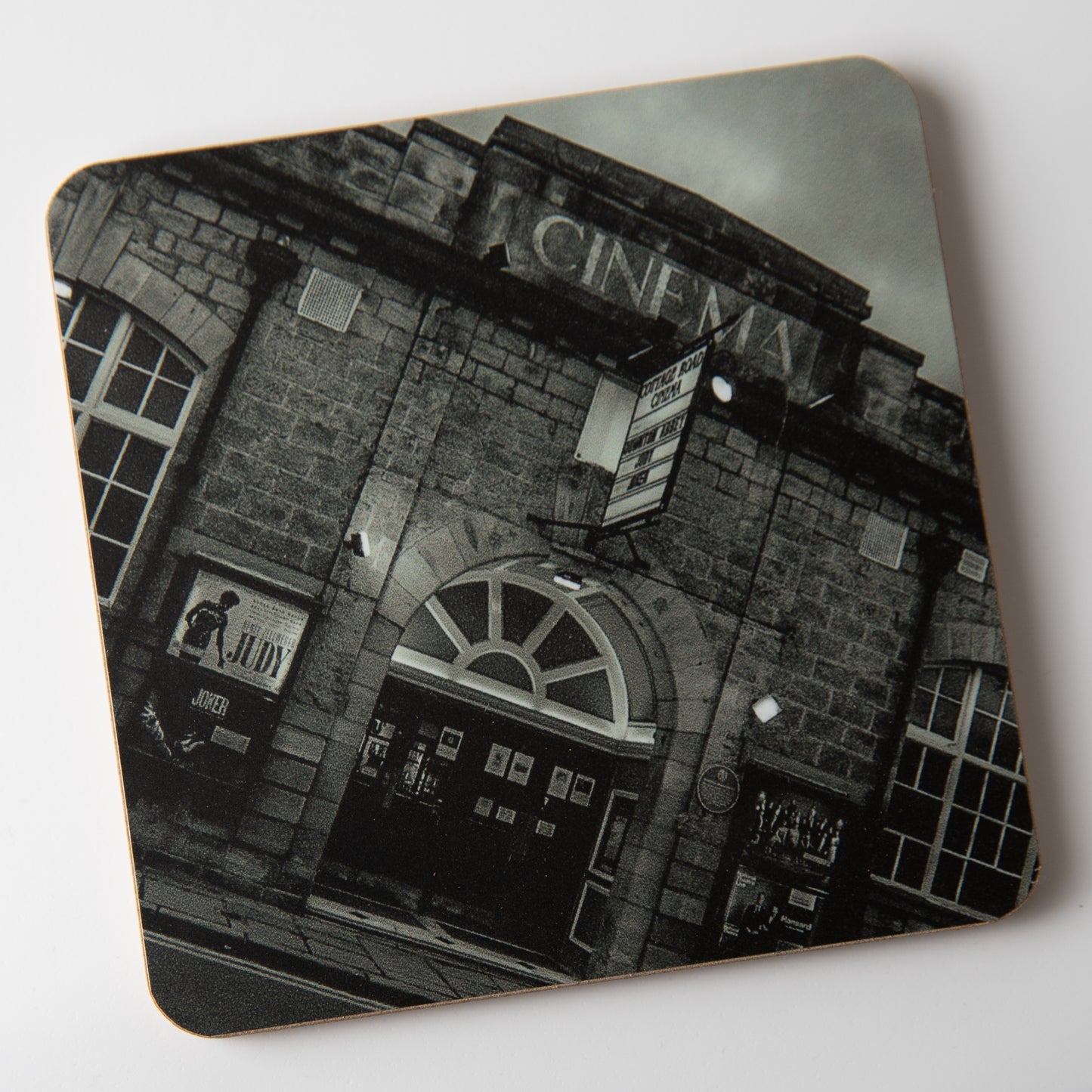 Cottage Road Cinema coaster