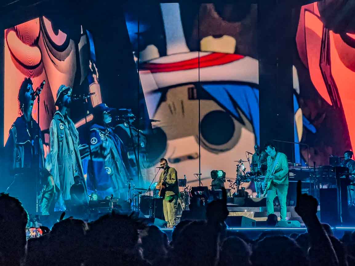 Gorillaz Leeds First Direct Arena