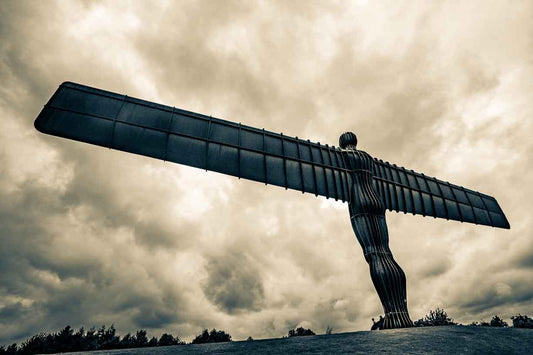 Angel Of The North Blue Tone