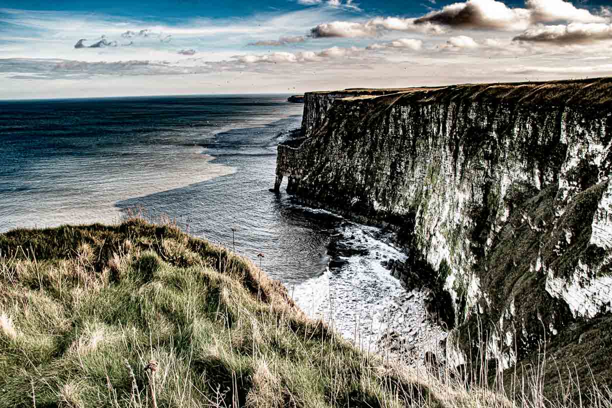 Flamborough Head coastline