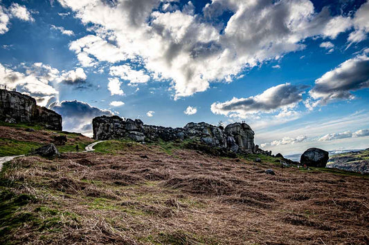 Ilkley Moor Spring light