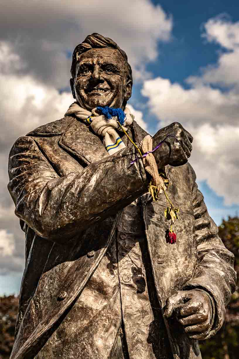 Don Revie print, Elland Road