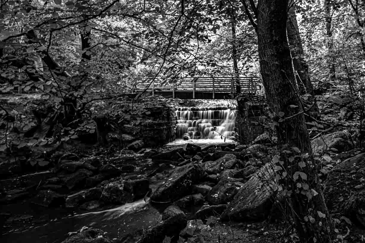 Meanwood Waterfall  Mono