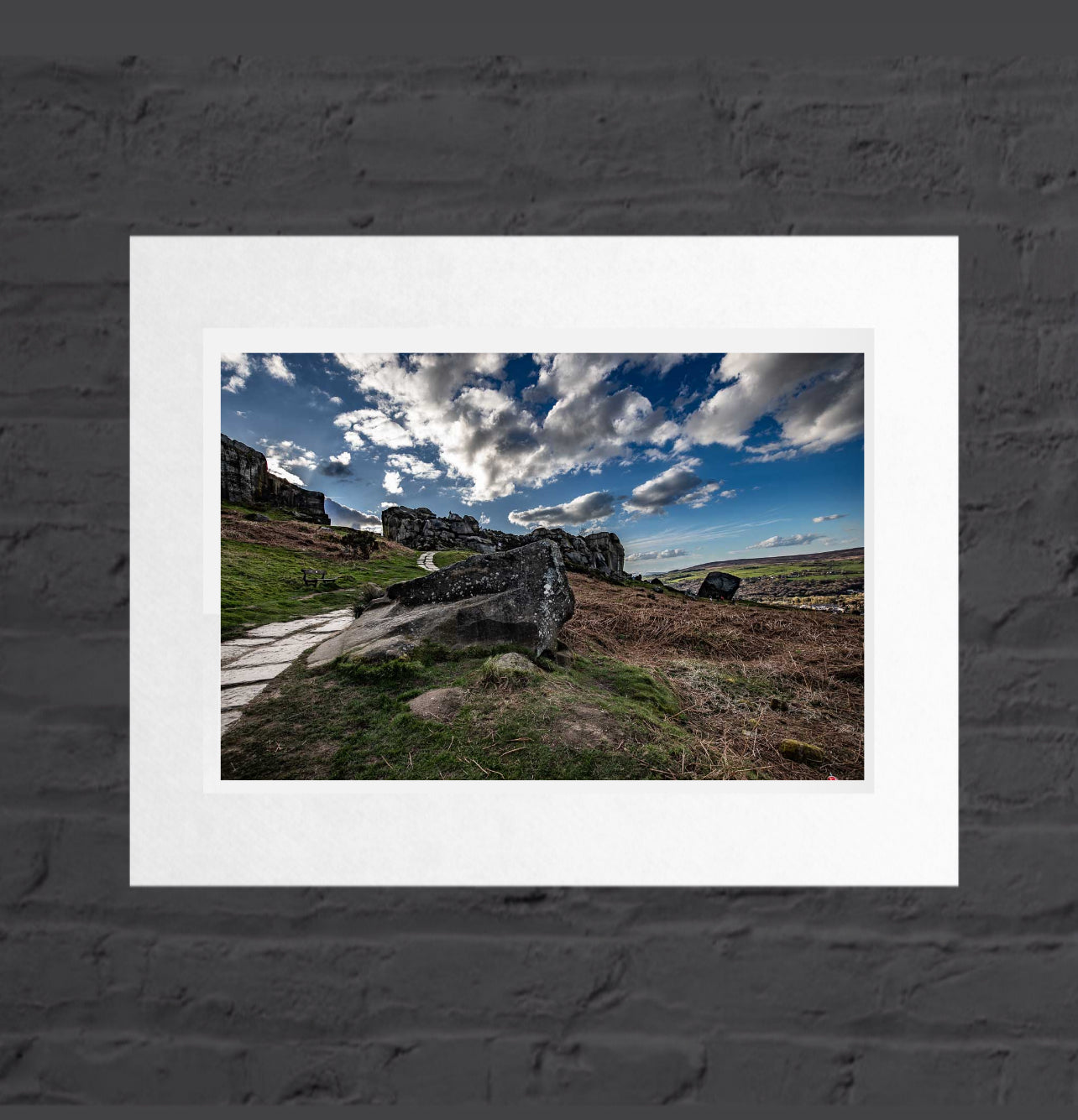 Ilkley Moor Spring Light