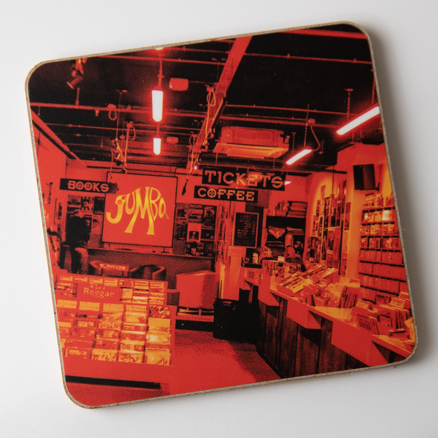 Jumbo Records Coaster