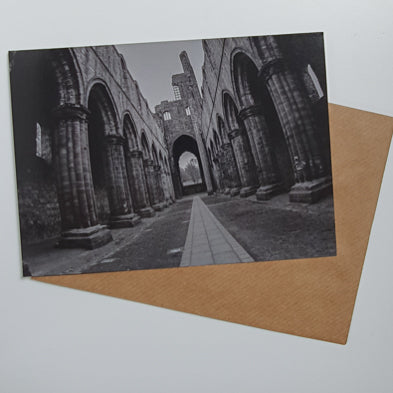 Kirkstall Abbey art card | RJ Heald Photography