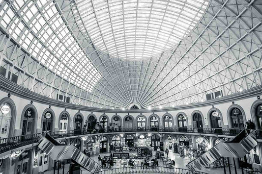Corn Exchange Roof print