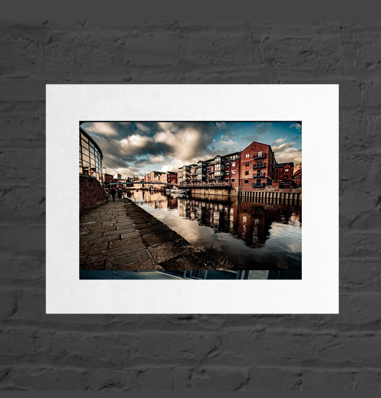 Brewery Wharf reflection