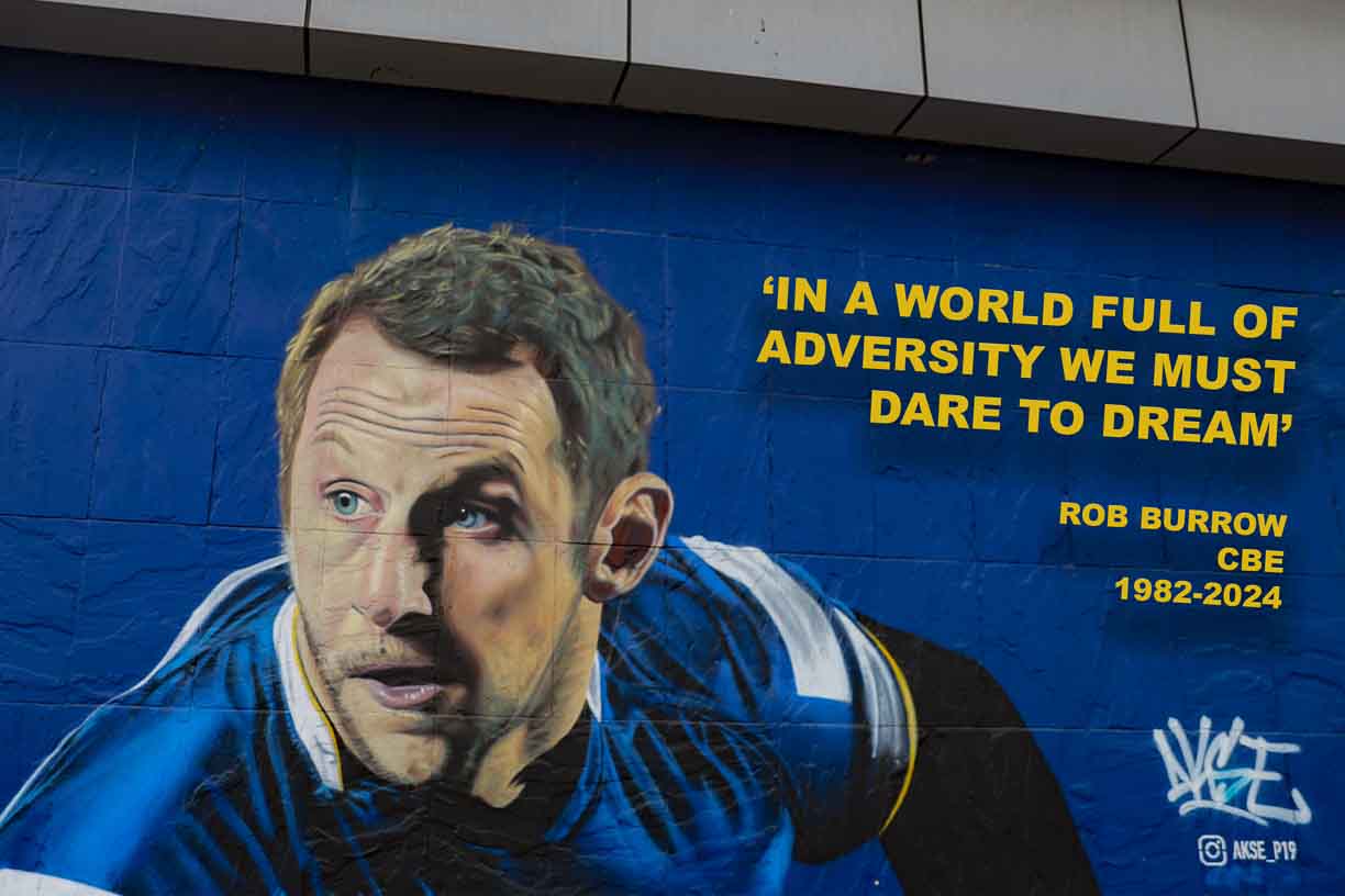 Leeds Rhinos Beckett Mural