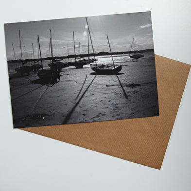 Boats, Rhosneighr art card
