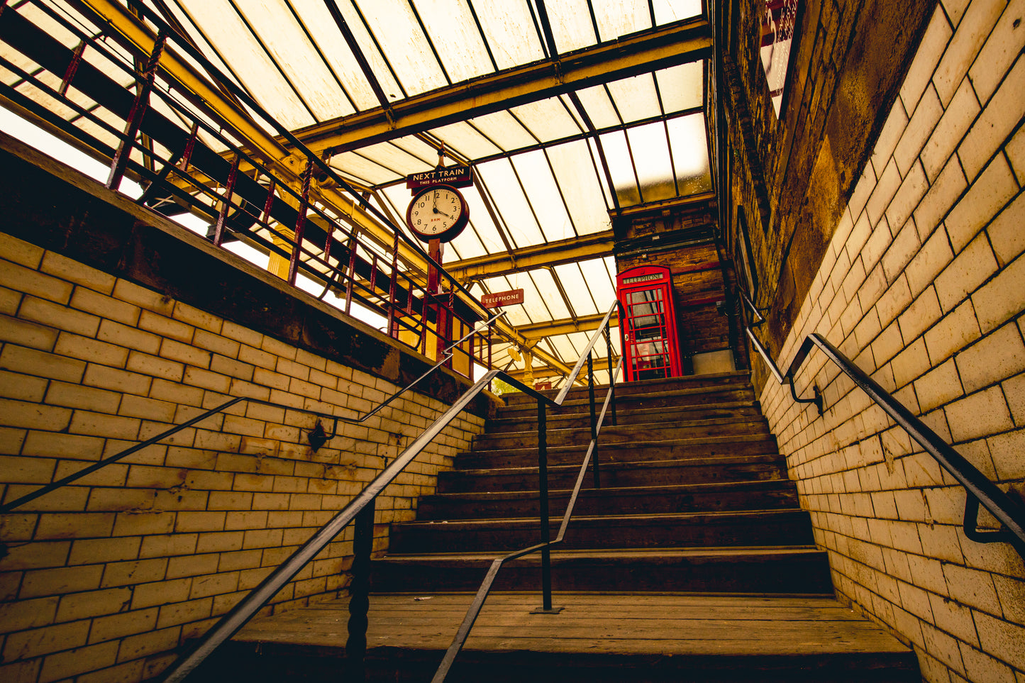 Keighley Train Station Steps