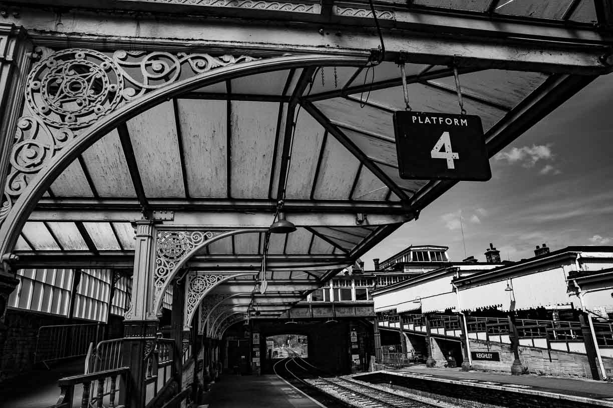 Keighley Train Station Mono