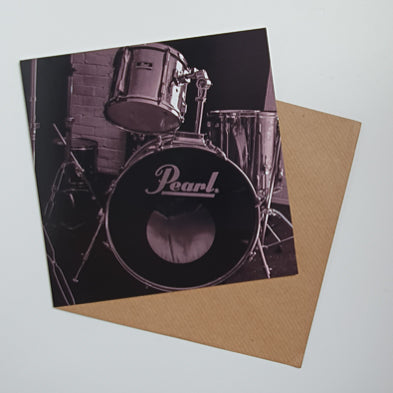 Pearl Drums art card