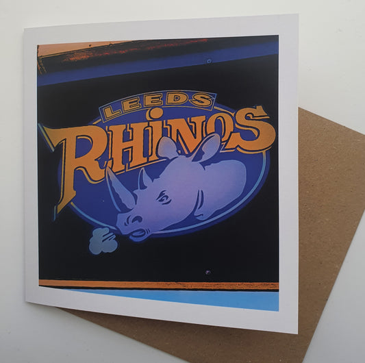 Leeds Rhinos art card