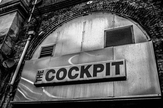Leeds Cockpit Monochrome print