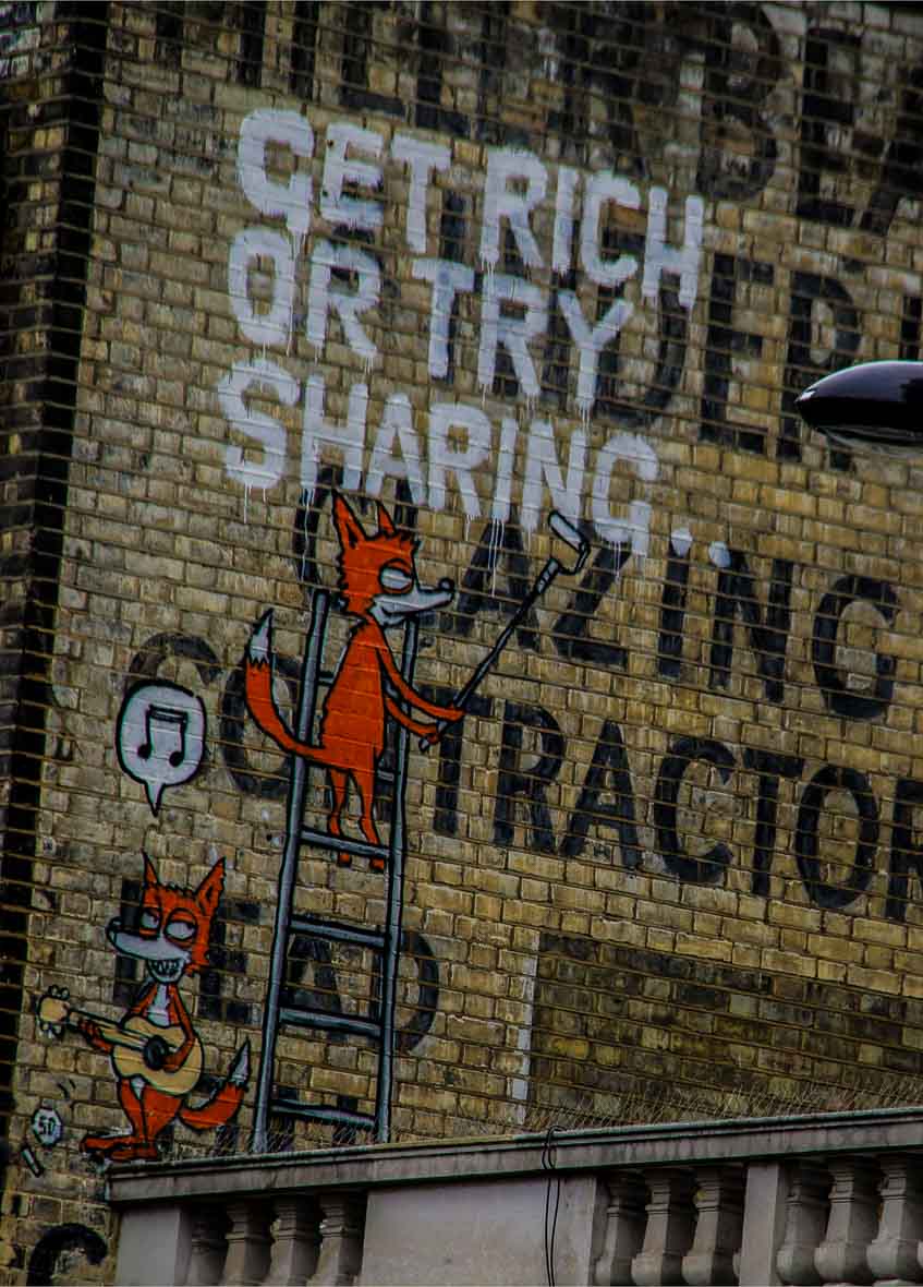 Get Rich, Camden Town print