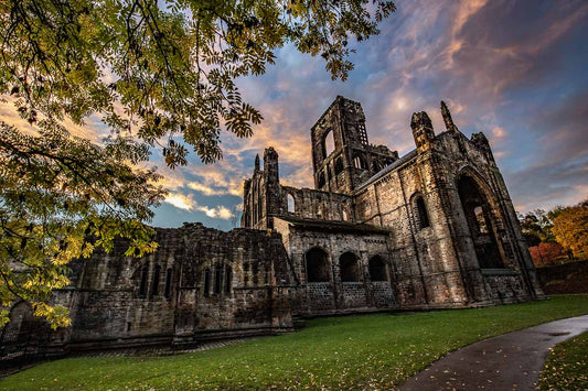 Kirkstall Abbey Autumn print