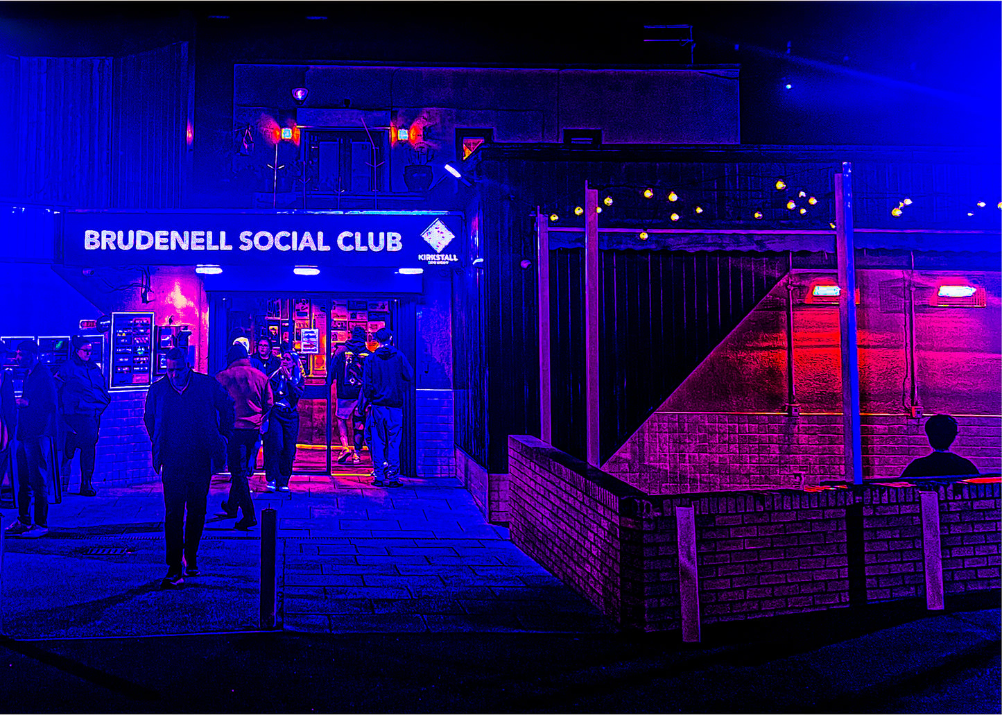Brudenell Social Club Red & Blue