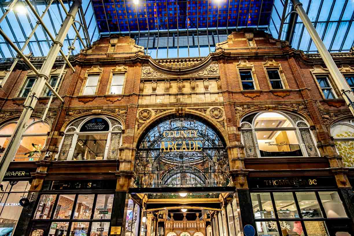 County Arcade Arches Leeds