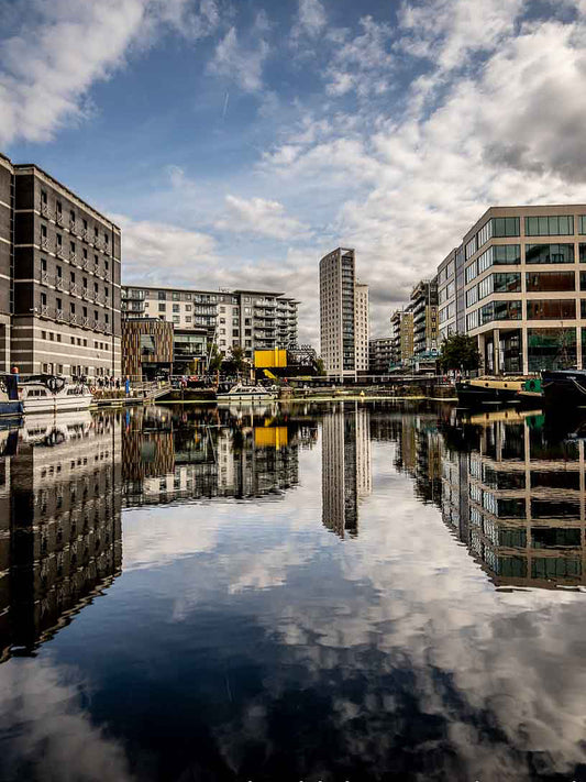 Leeds Dock Reflection