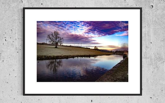 Rodley canal print