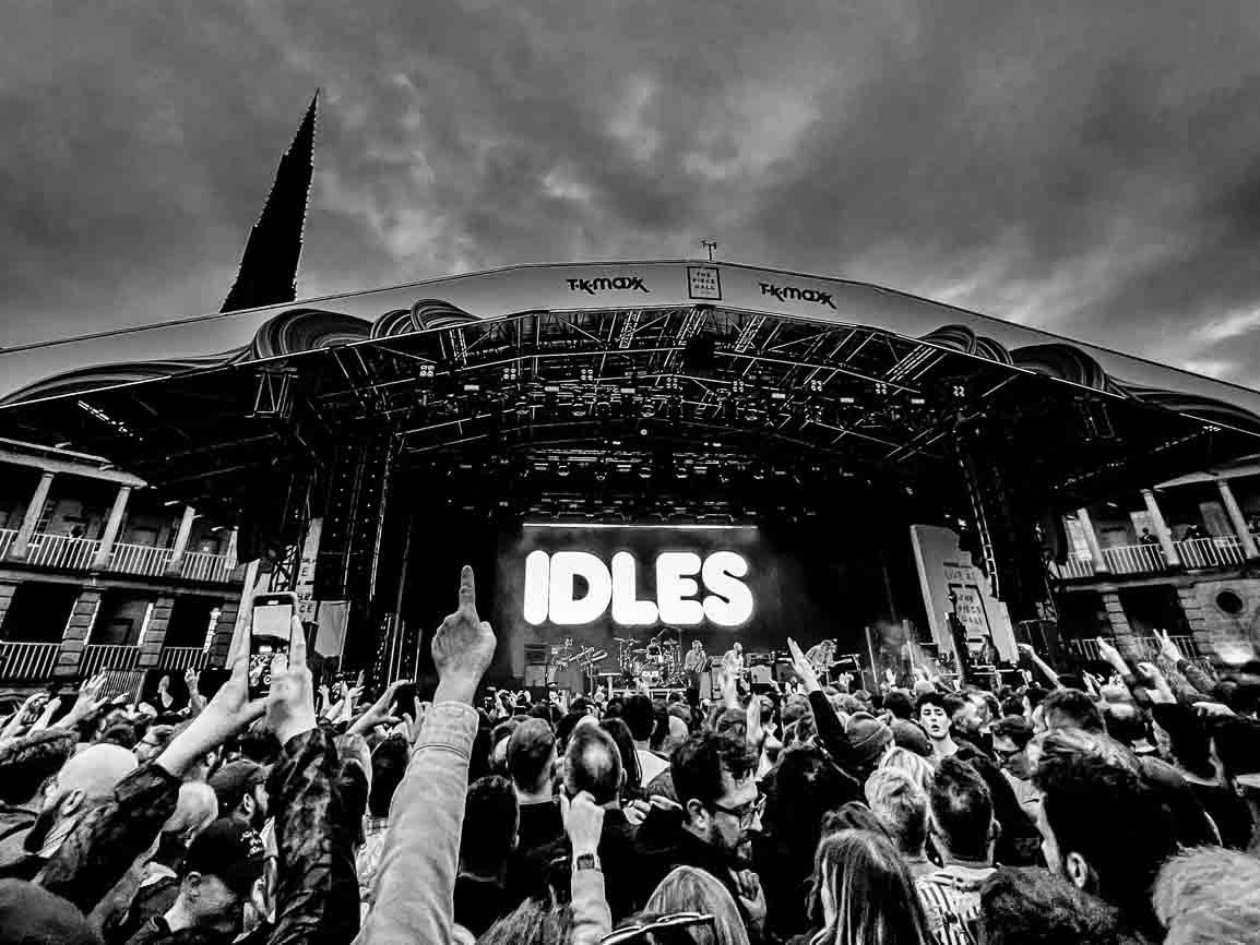 Idles - Piece Hall in Halifax 2024