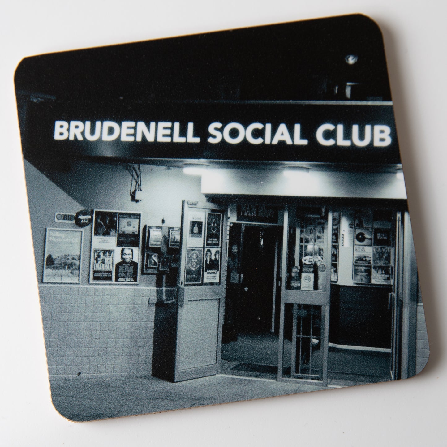 Brudenell Social Club Grey coaster