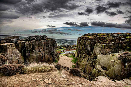 Ilkley Moor Rocks