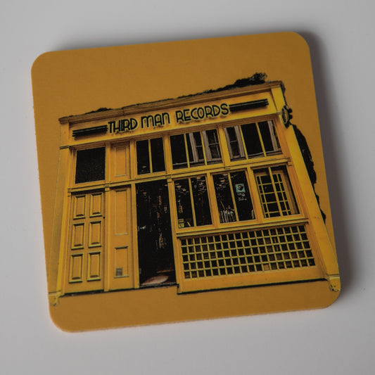 Third Man Records Yellow coaster