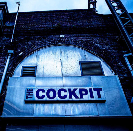 Leeds Cockpit print Blue