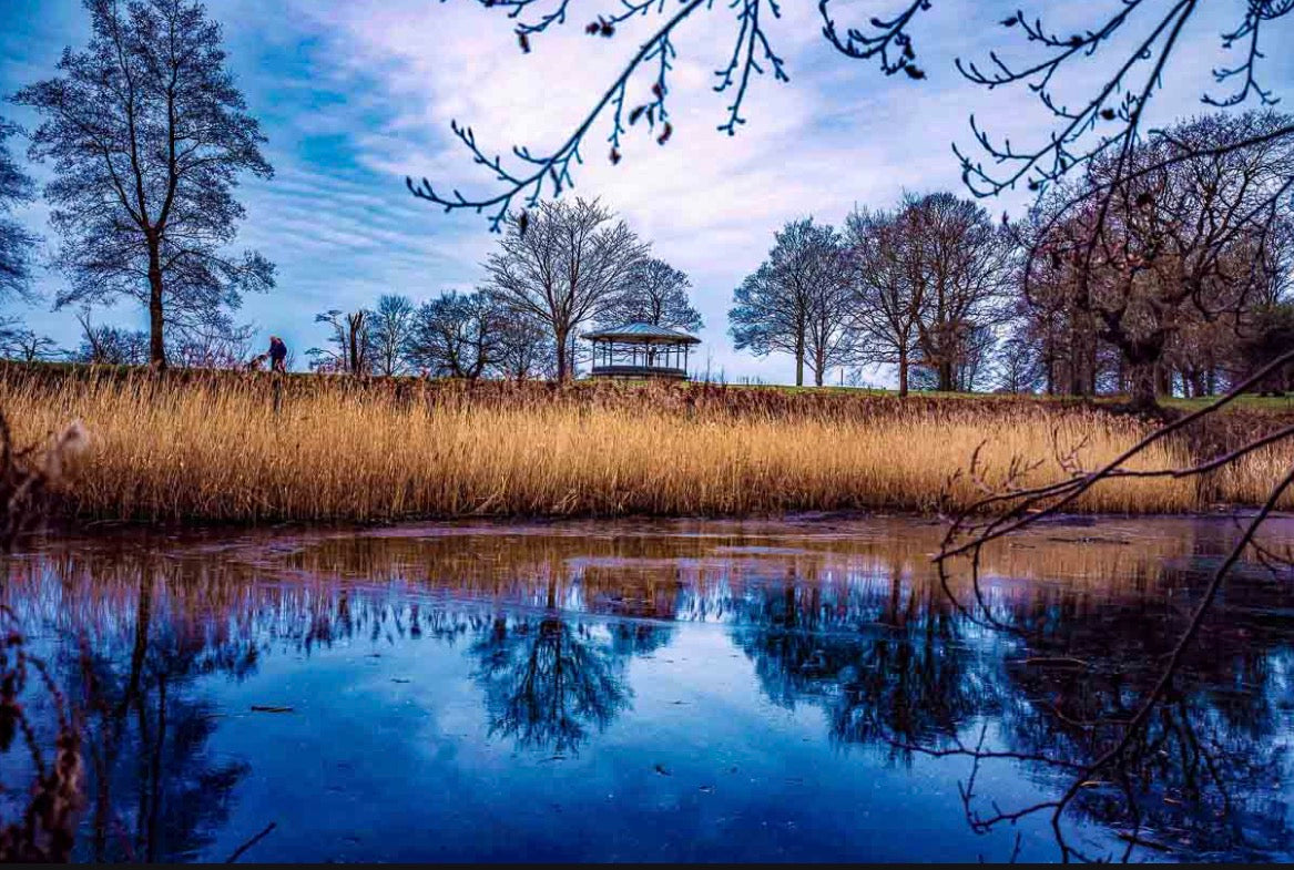 Roundhay Park Mansion Lake