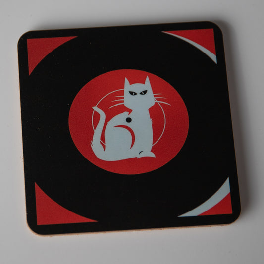 Alley cats Logo coaster