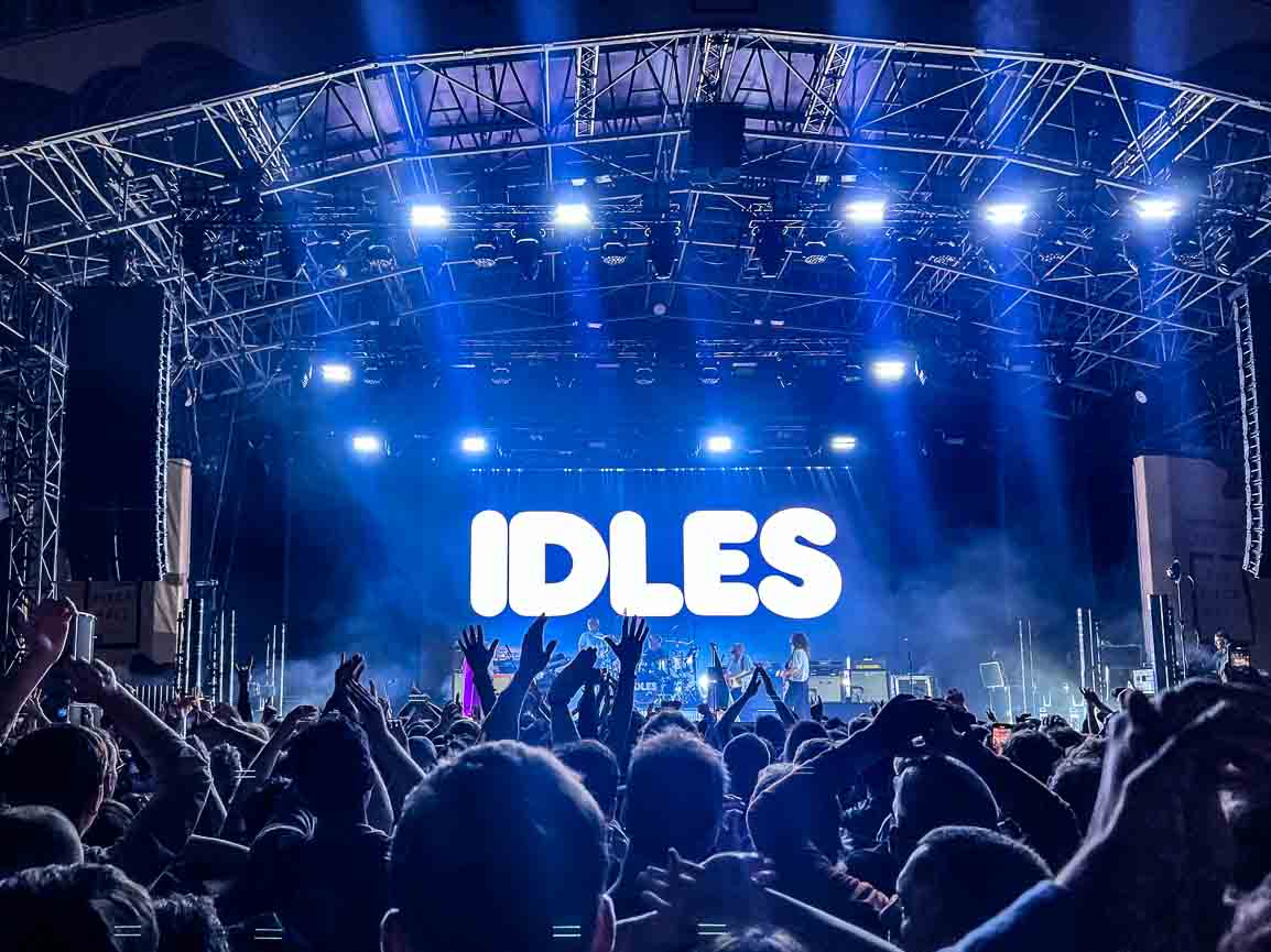 Idles - Piece Hall in Halifax 2024