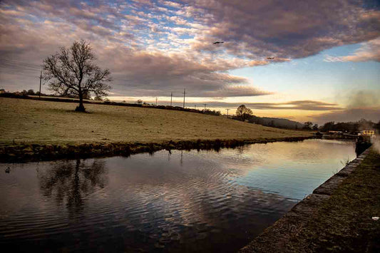 Rodley canal print