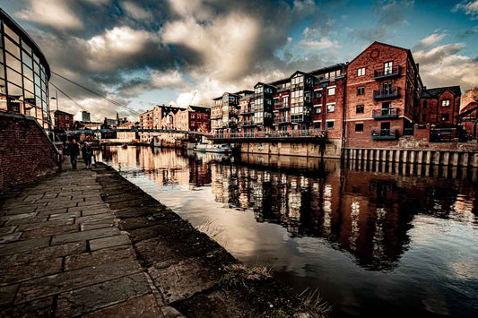 Brewery Wharf reflection