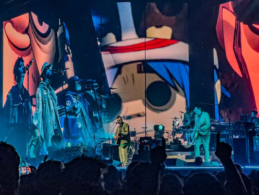 Gorillaz Leeds First Direct Arena