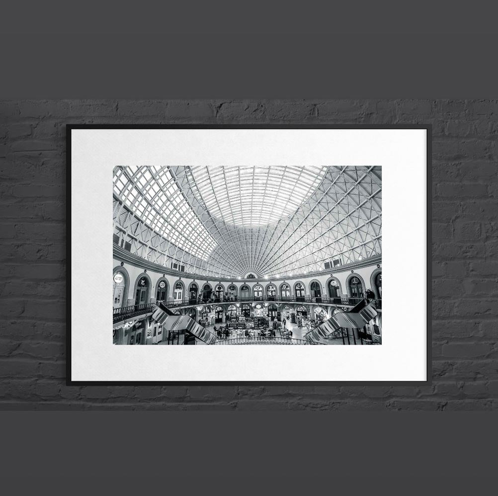 Corn Exchange Roof print