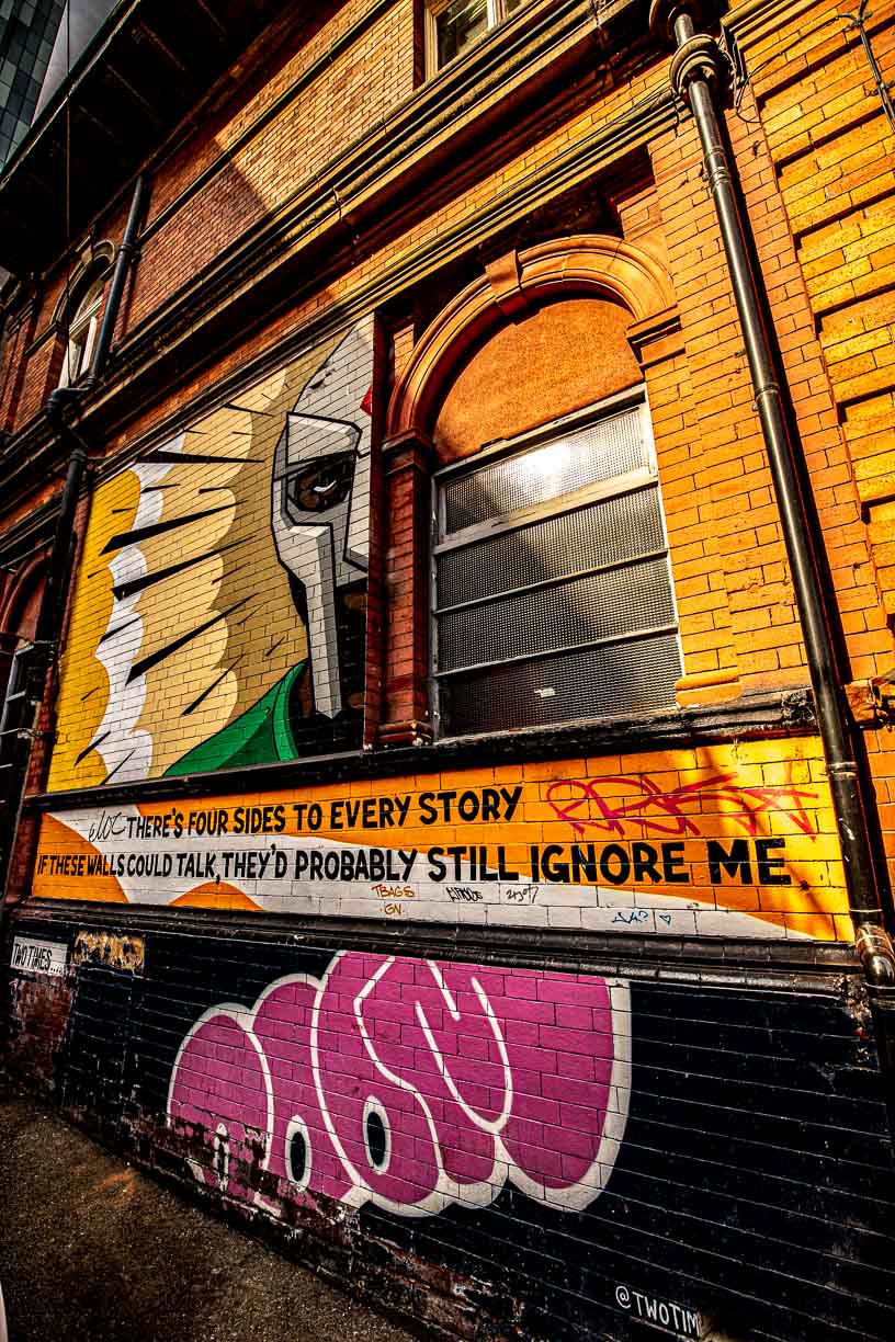 Mf Doom mural, Belgrave
