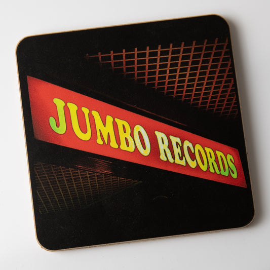 Jumbo Records Black Coaster