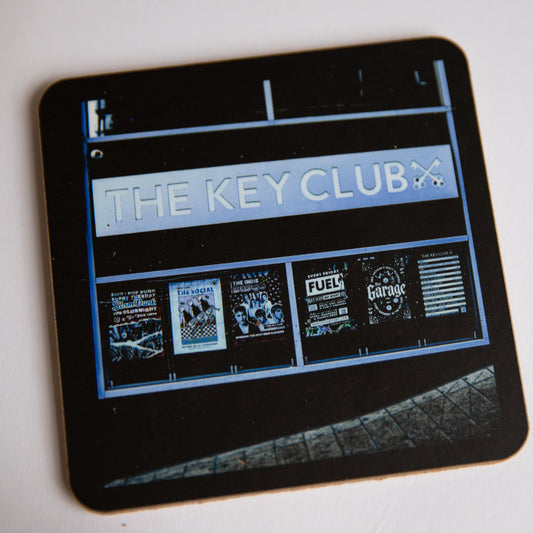 The Key Club coaster