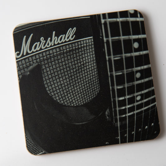 Marshall Amp/Gibson Coaster