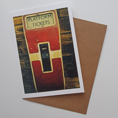 Platform tickets, Haworth art card