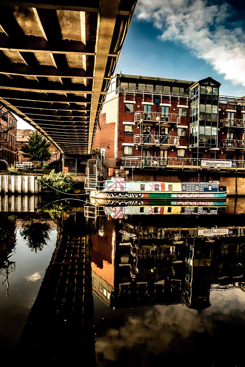 Leeds Clarence Dock Reflection