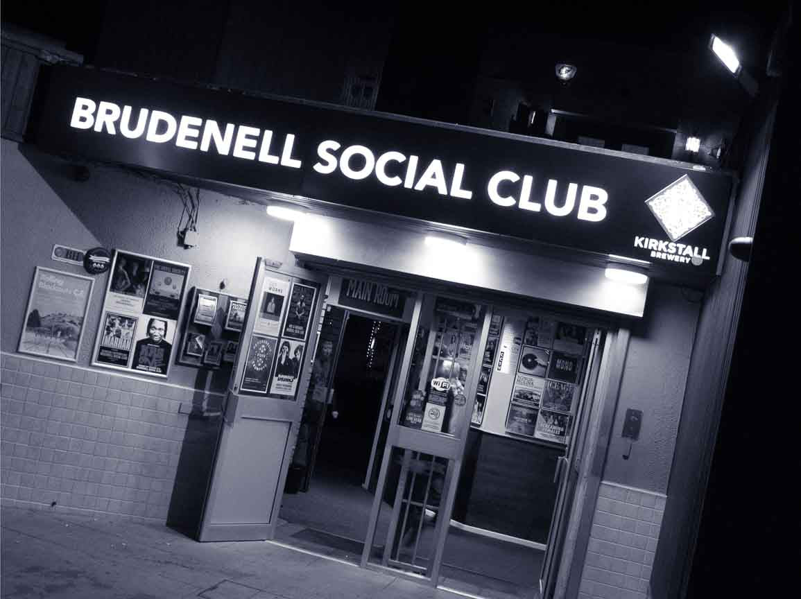 Brudenell Social Club Grey print